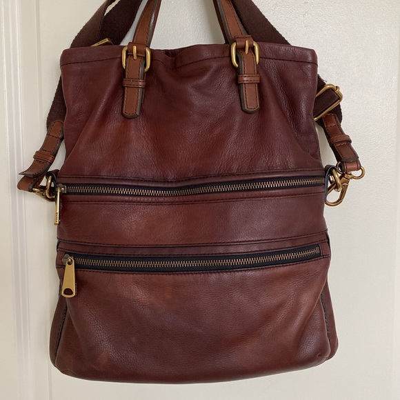 Fossil Explorer Tote Espresso Color - Picture 10 of 16